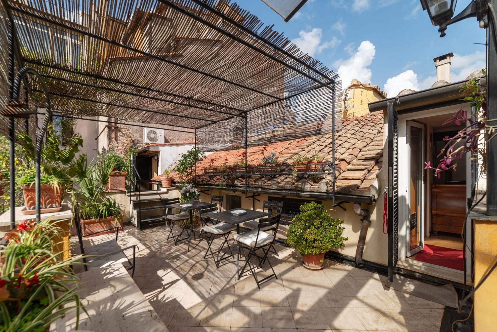 Orange With Bathroom And Shared Terrace Quarto em Acomodações Particulares Roma